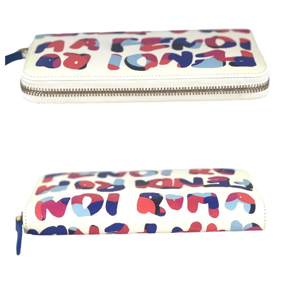 ❌SOLD❌ 🦄RARE🦄 Authentic FENDI Graffiti Logo Wallet - Picture 7 of 16